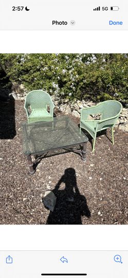 Indoor/outdoor Glass Table 