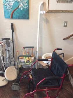 Whole bunch of high end handicap wheelchair ada equipment