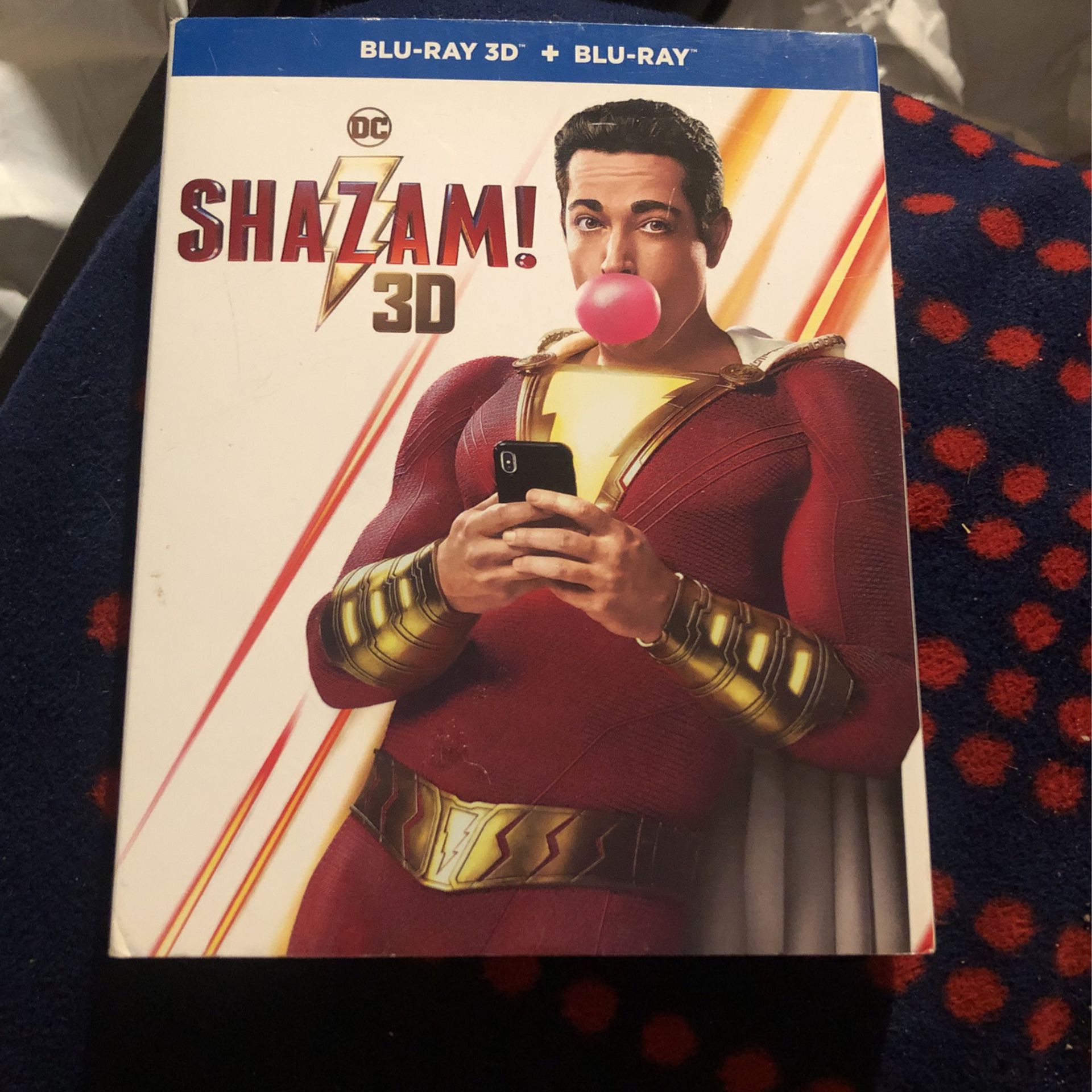 Shazam Blu-Ray + 3D