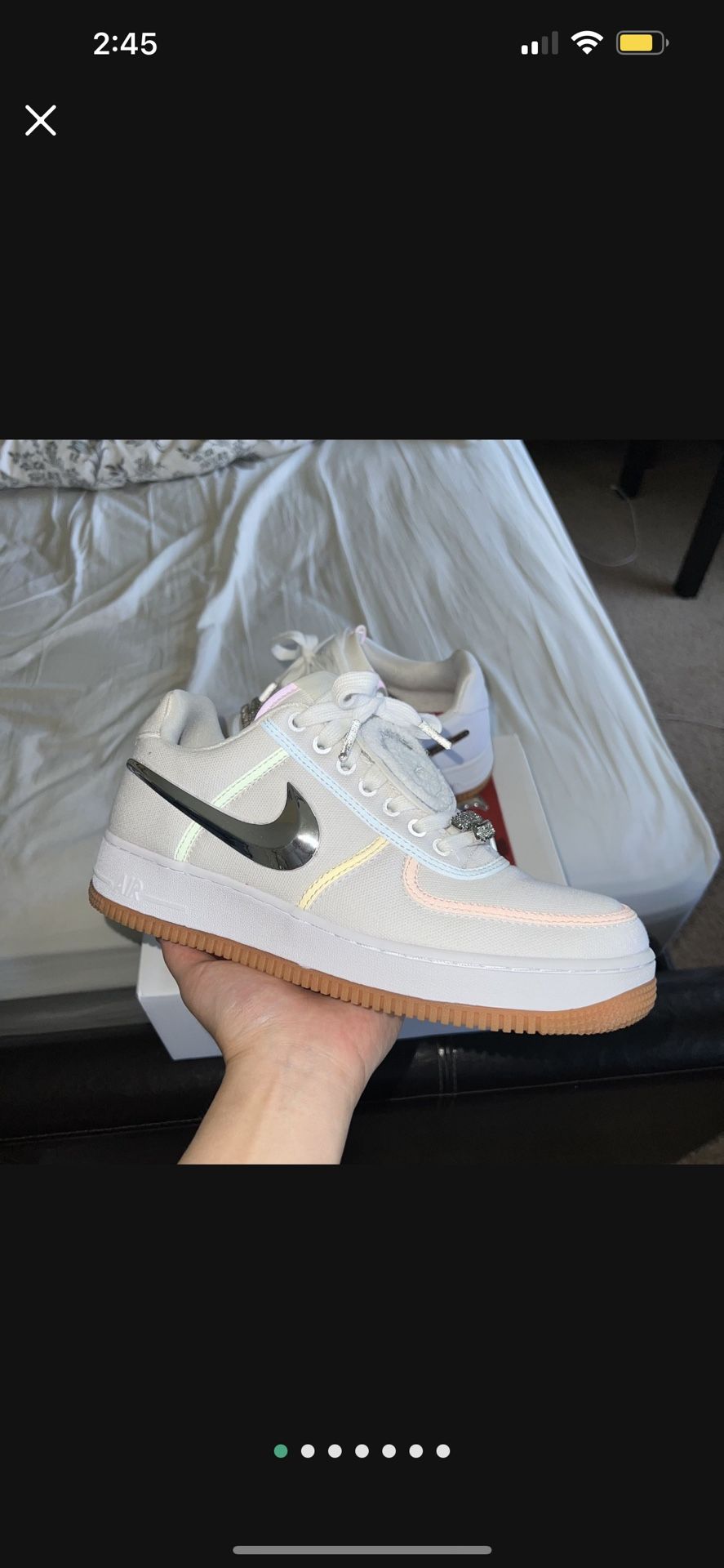 Travis Scott AF1 (White)