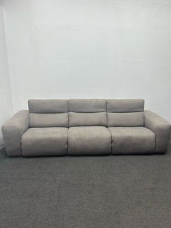 Living Spaces 3 Piece Electric Recliner Couch - With delivery And Setup