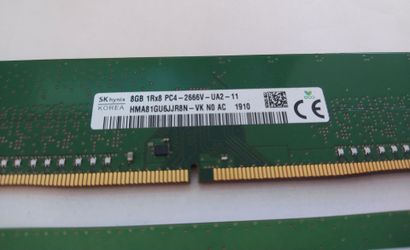 2 x 8GB DDR4 Desktop RAM Memory Like New Condition Works Perfect
