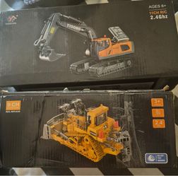 remote control construction vehicle toys
