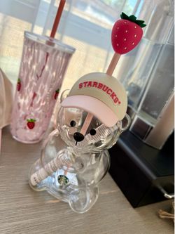 Starbucks strawberry bearista Trade Only
