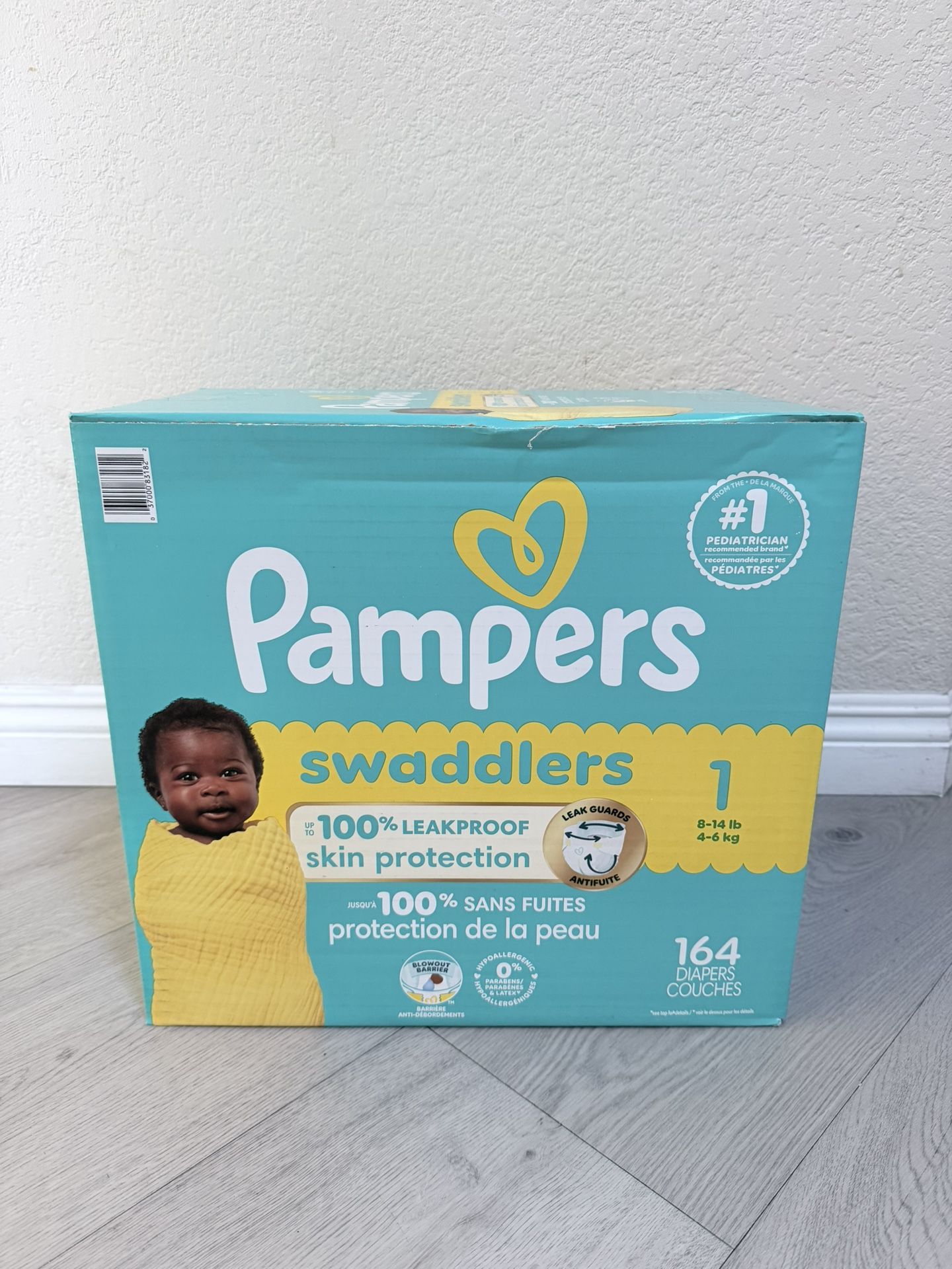 Pampers diapers Size 1 