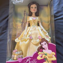 Disney Princess Belle Porcelain Doll Brand New Sealed (Pick Up Only)