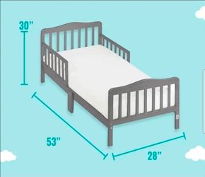 ✅️ Toddler Gray Bed Frame• Great Condition• $60firm