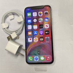 Factory unlocked apple iphone X 128 gb store warranty! 