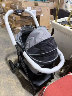 Pet stroller gray $60