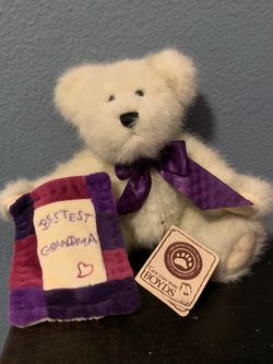Boyds Collection Plush Bear Bestest Grandma