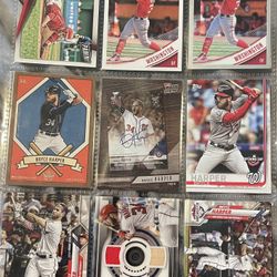 Baseball Cards- Nationals