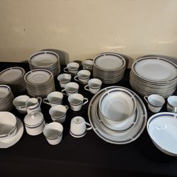 Vintage Noritake Blue Dawn China 6611