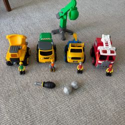 Nikko Machine Maker Construction Set Mega City Service Team,