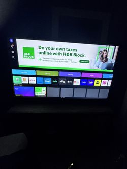 65 Inch LG smart TV $400 Brand new Plastic Still On It