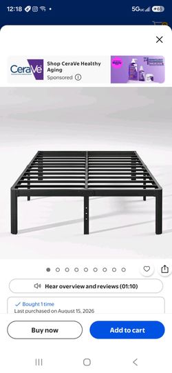 King Size Platform Bed Frame