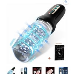 small vibrating cock ring Sex Toys for Men Male Masturbator Cup, Penis Pump Automatic Mens Adult Toys  with 7 Thrusting main image 1