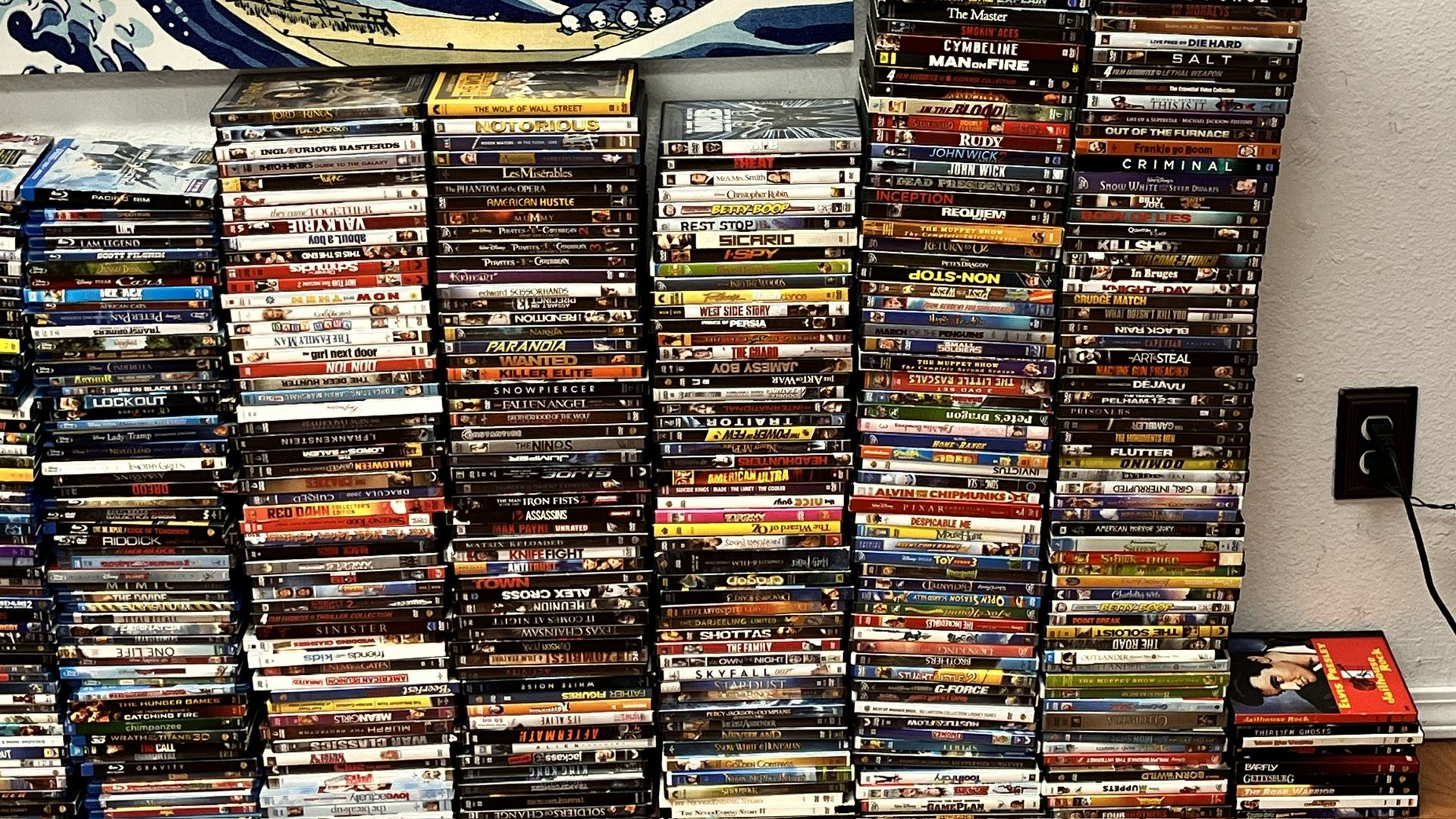 D VD’s Galore & BluRay’s