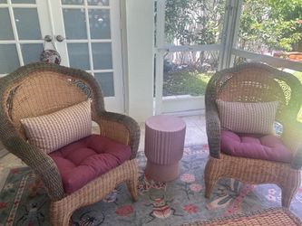 2 Wicker Chairs