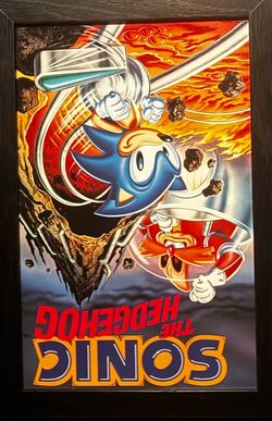 Sonic the Hedgehog Framed Poster