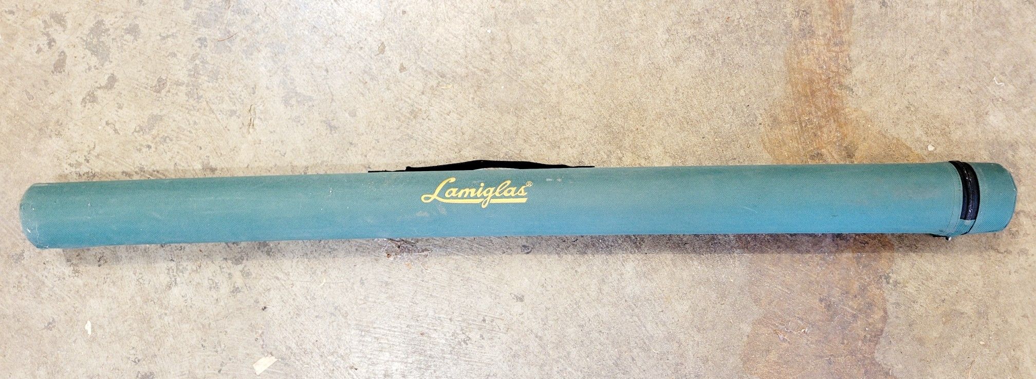 Lamiglas Fishing Pole / Fly 43" Rod CASE CARRY BAG with Divider