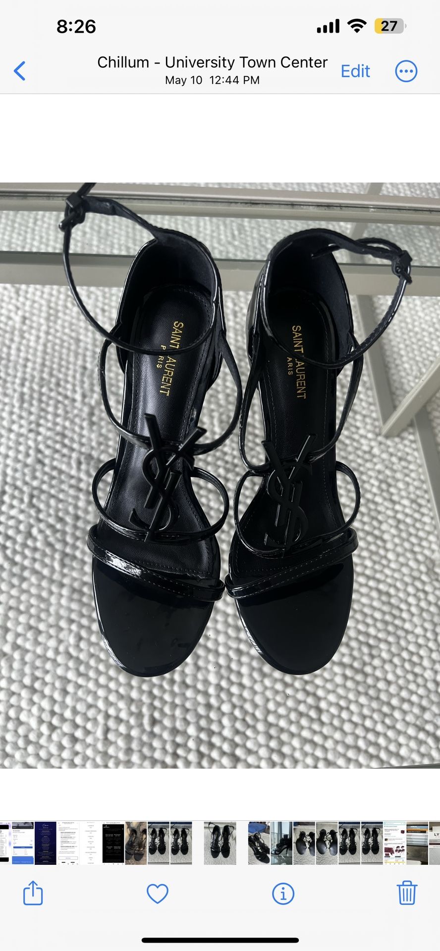 Never Worn YSL Heels