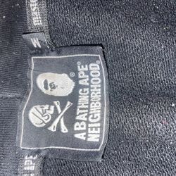Bathing Ape Neighborhood hoodie Size Small .