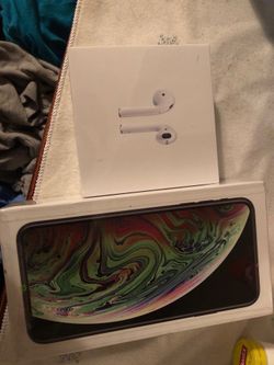 Brand new I phone x plus 64gb and AirPods