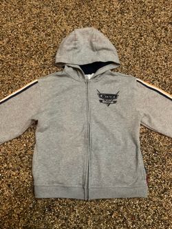 Walt Disney World Disneyland Cars Land blue hoodie Kids Size XL