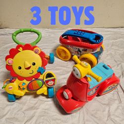 3 Toddler Toys Combo