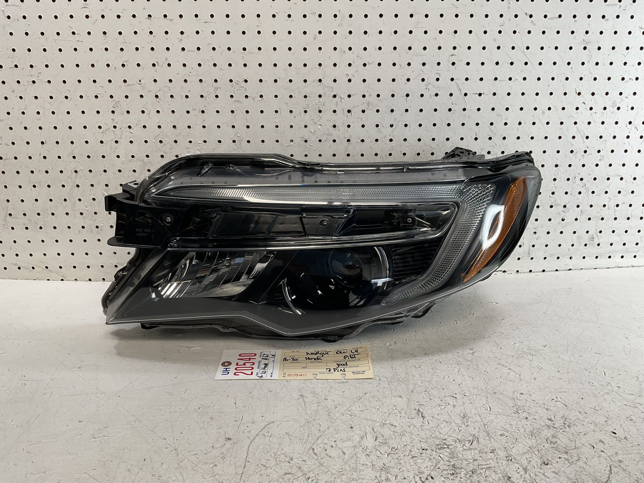 2016 2022 HONDA PILOT LEFT SIDE LED HEADLIGHT LAMP OEM
