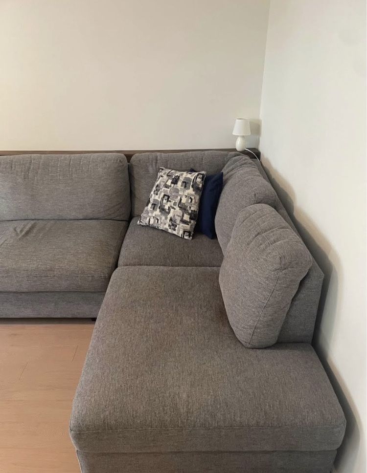 Thomasville Grey Couch