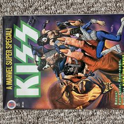 Kiss Original Comic From 1970s