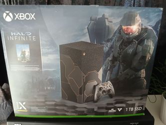 Xbox Series X Halo Infinite Limited Edition (BOX & Packaging ONLY)