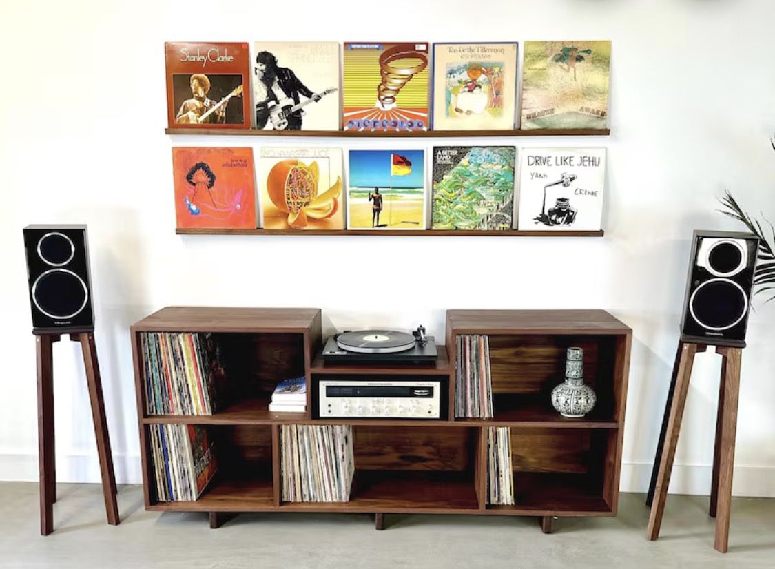 Vinyl Album Shelves Box of 8