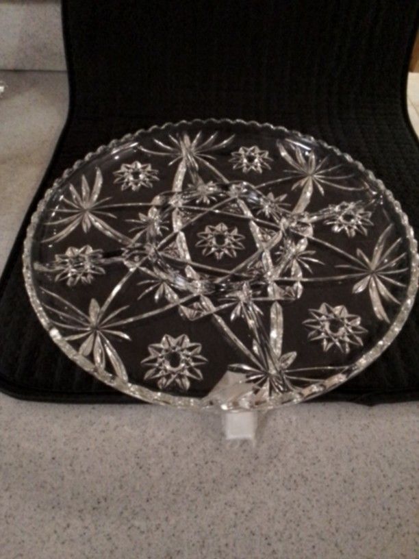 Glass Divided Platter