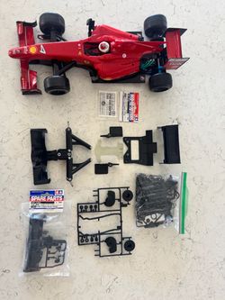 Tamiya F104 X1 F1 Ferrari F60 - HW Justock ESC, Reedy Sonic 25.5T, Savox Servo