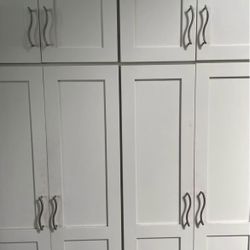 50 Brushed Nickel Kitchen Cabinet Handles