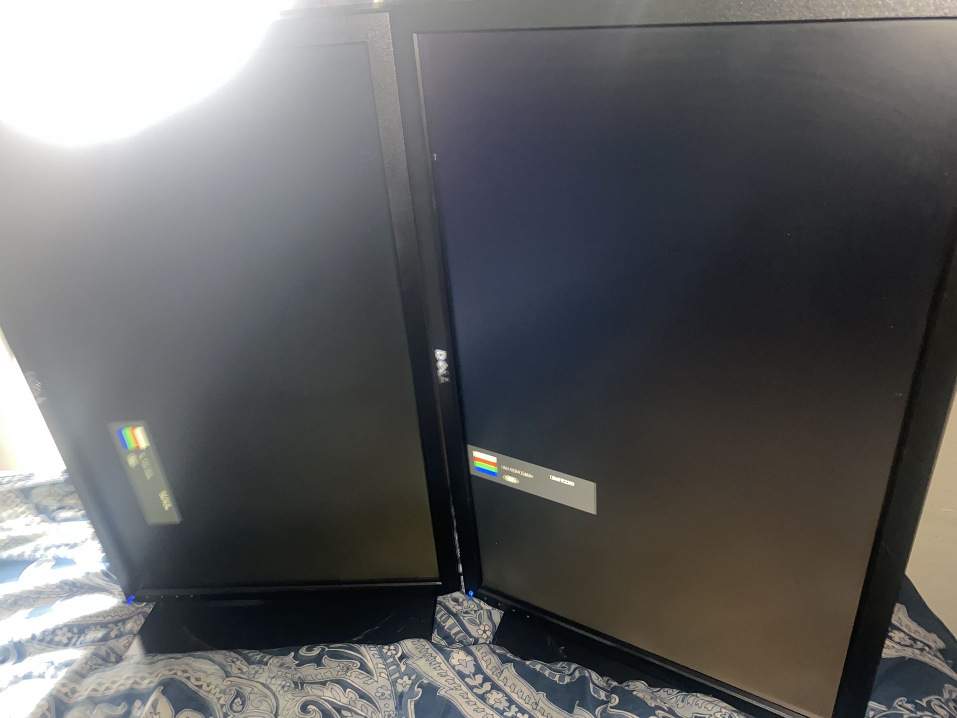 2 Dell Monitors