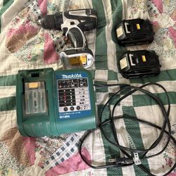 Makita Drill , Batteries and charger
