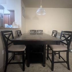 Dining Set With 6 Chairs  