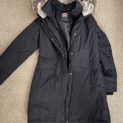 1 Madison Expedition Women's Faux Fur Hooded Parka Jacket