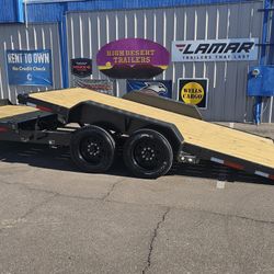 2026 MaxxD G8X 7x22 Split Tilt Trailer 8k Axles 16’ Tilt 6’ Stationary 