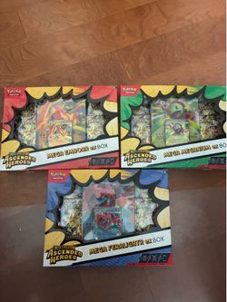Pokemon ascended hero ex boxes