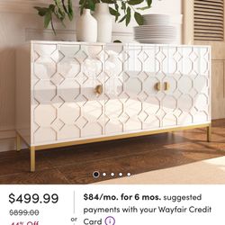 Bailes High Gloss 3 - Door Accent Cabinet