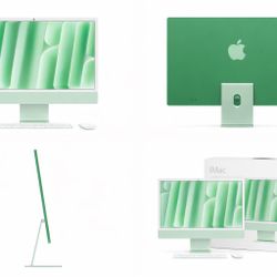 Brand New Green iMac 24 inch M4 16GB 256GB Sealed in Box 
