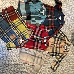 Burberry clothes baby boy