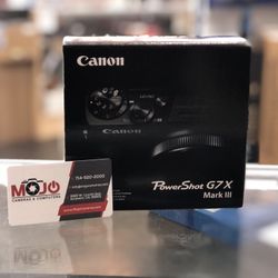 Canon Powershot G7x Mk III