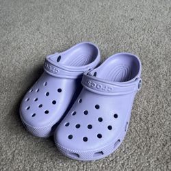 Lavender Crocs