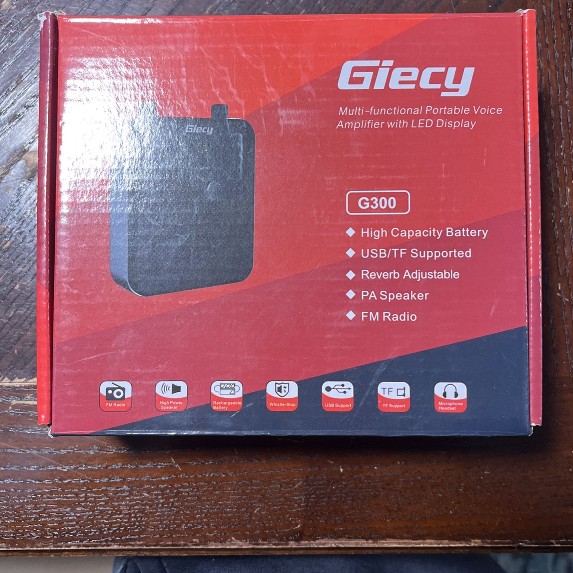 Giecy Multi-functional Portable Voice Amplifier