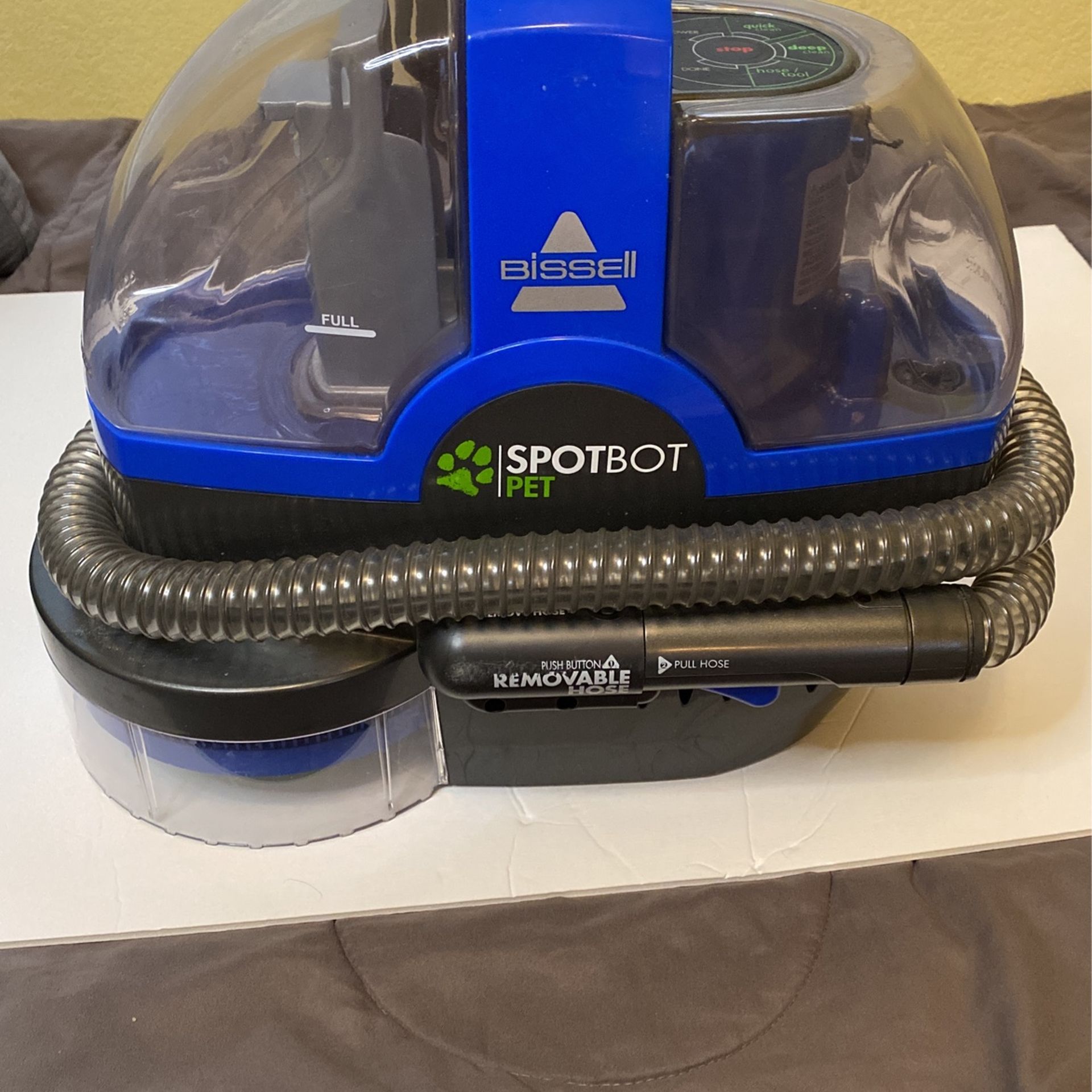 Bissell Carpet Cleaner, Model 2117A Spotbot Pet